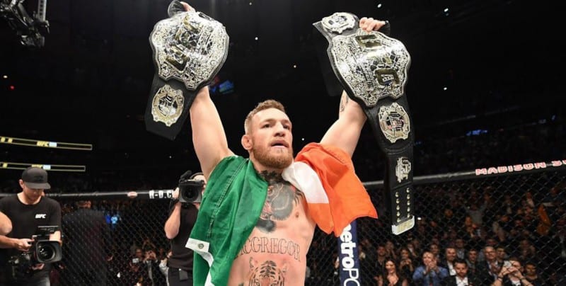 Conor McGregor UFC dual champion