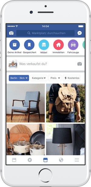 Facebook Marketplace for ios