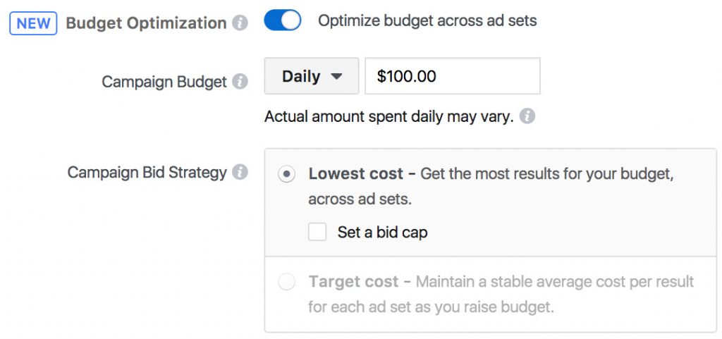 Budget Optimization