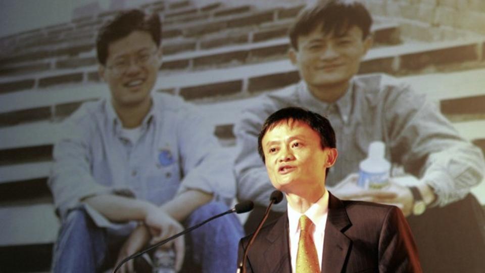Jerry Yang and Jack Ma
